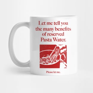 Reserved Pasta Water Mug